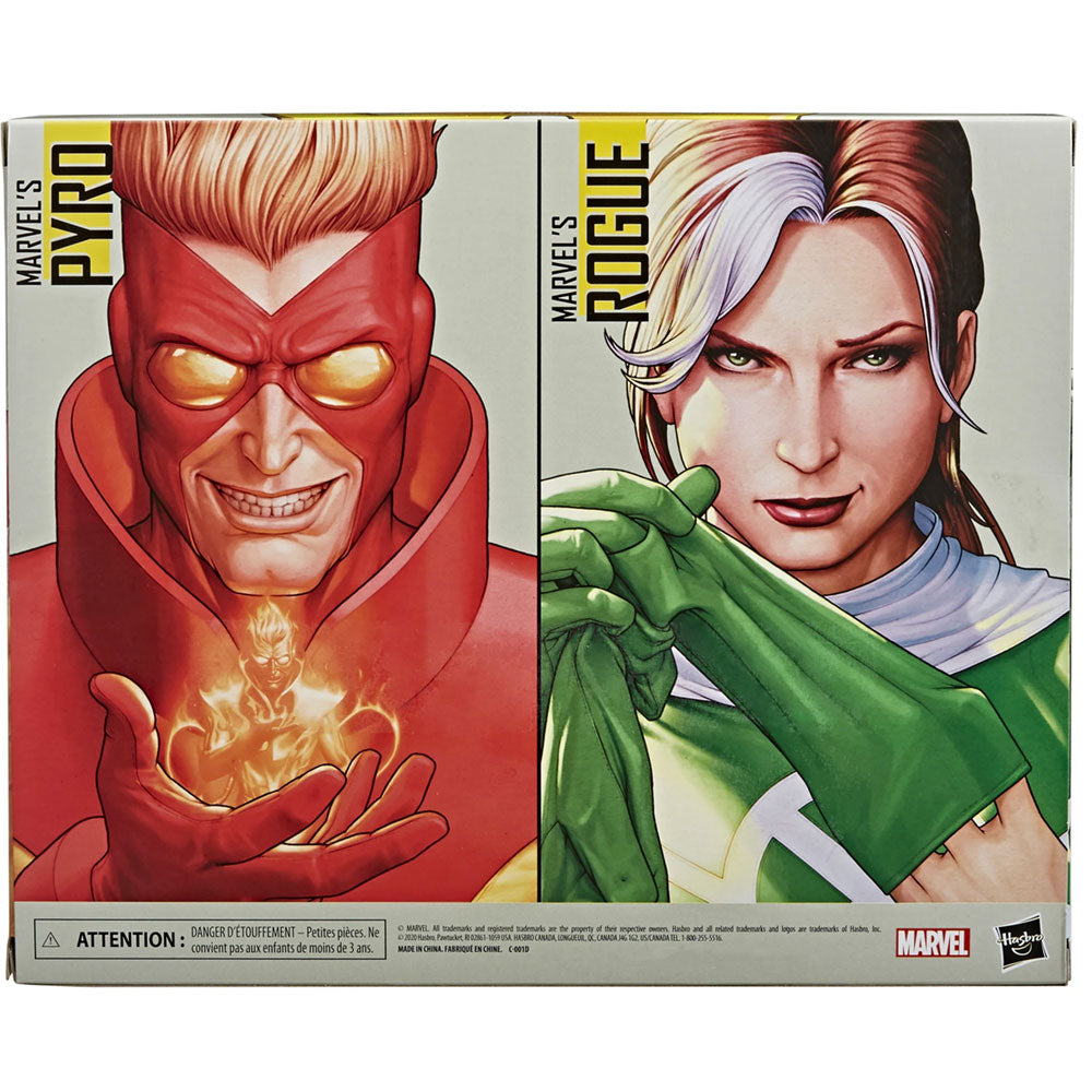 Marvel Legends Series X-men Classic Rogue & Pyro - 6 inch 2-pack
