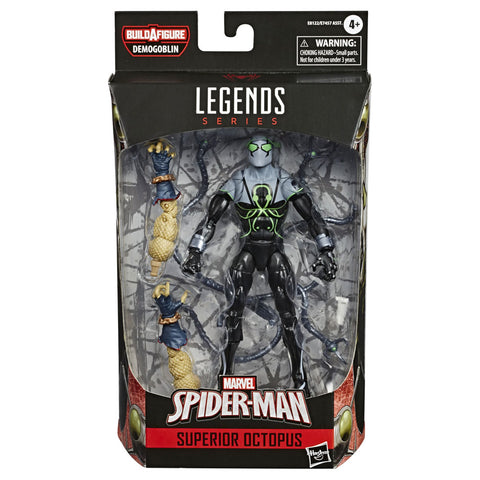 Hasbro Marvel Legends 6-inch Spider-man Superior Octopus Box Package Front