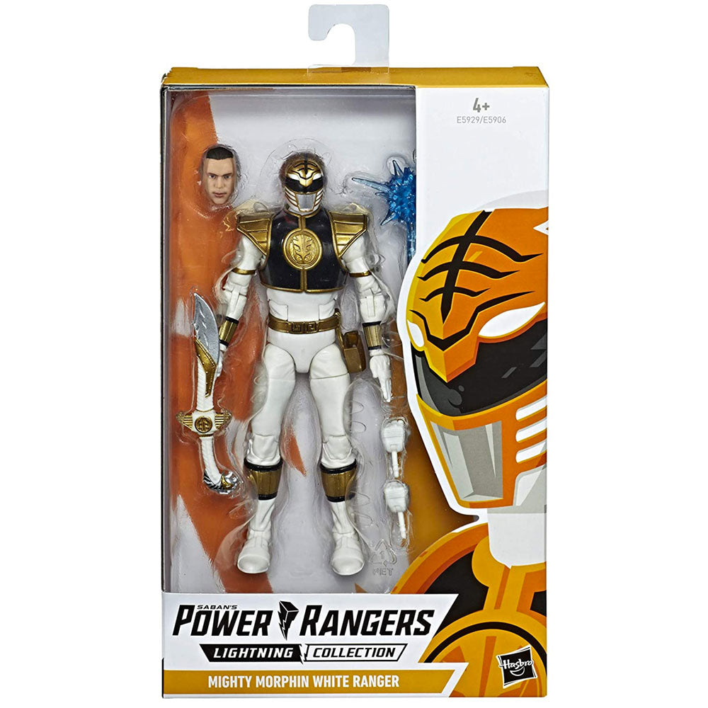 Mighty Morphin Power Rangers Lightning Collection White Ninja Ranger hotsell Tommy