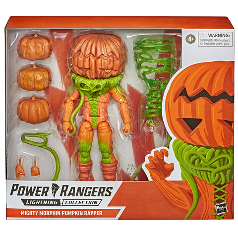 Hasbro Power Rangers Lightning Collection Monsters Mighty Morphin Pumpkin Rapper box package front