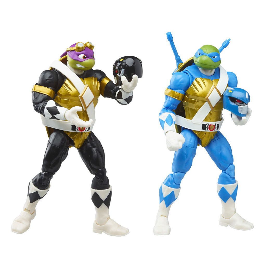 Power Rangers TMNT Crossover Lightning Collection Morphed Donatello & Leonardo - 2-pack