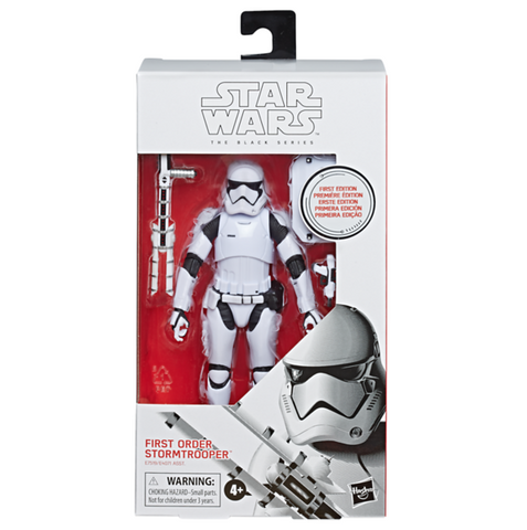 Star Wars The Black Series White Box First edition 97 First Order Stormtrooper Package