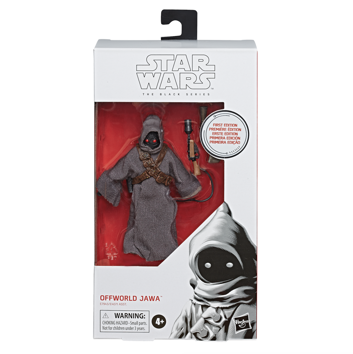 Buy Star Wars Black Series 96 Offworld Jawa First Edition White