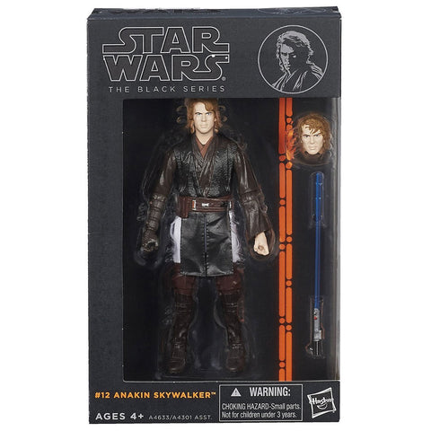 Hasbro Star Wars The Black Series 12 Anakin Skywalker ROTS Box package front