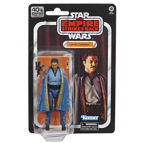 Hasbro Star Wars The Black Series 40th Anniversary Empire Strikes Back TESB Lando Calrissian Box Package Front