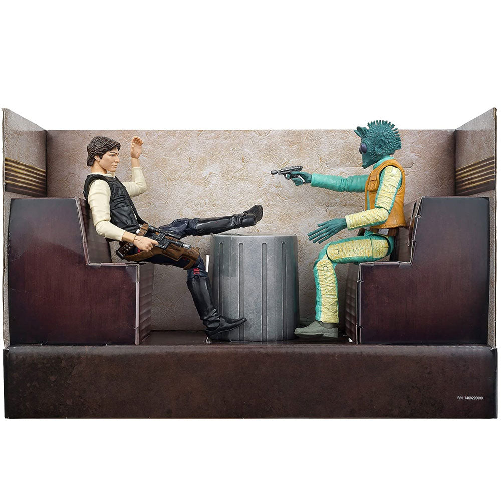 Store Toys R Us Exclusive Star Wars Black Series Han Solo and Greedo Cantina Showdown