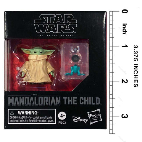 Star Wars The Black Series Mandalorian Child Baby Yoda Toy Box Package Front Height
