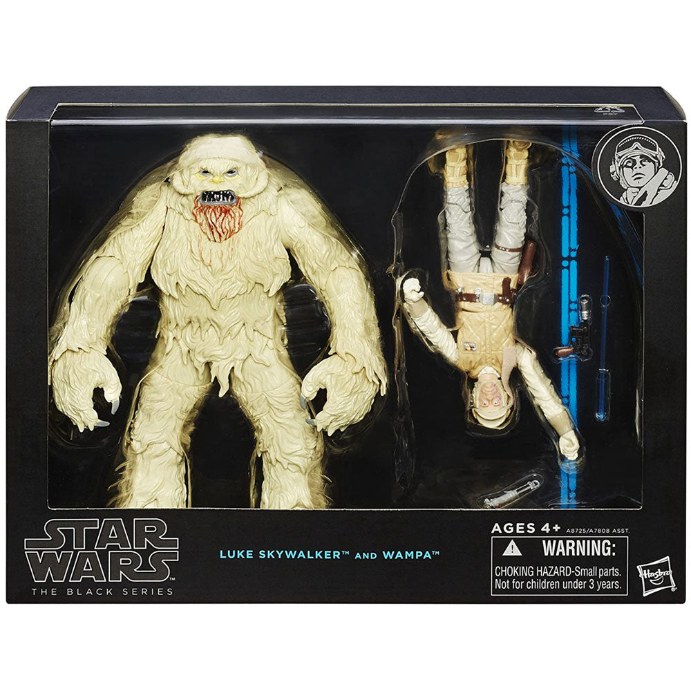 Star Wars The Black Series Deluxe Luke Skywalker and Wampa - Giftset