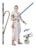 Hasbro Star Wars The Black Series 91 Rey & D-O White Box First Edition ACtion Figure
