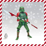 Hasbro Star Wars The Black Series Imperial Stormtrooper Holiday Edition Porg Amazon Exclusive Action Figure Promo