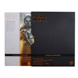 Hasbro Star Wars The Black Series Mandalorian Armorer Deluxe Exclusive Pulsecon 2020 box package inner open back