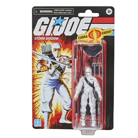 Hasbro G.I. Joe Retro Vintage reissue Storm Shadow 3.75 inch box package front