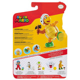 Jakks Pacific World of Nintendo Super Mario Hammer Bro with Hammer reissue 4-inch box package back