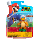 Jakks Pacific World of Nintendo Super Mario Hammer Bro with Hammer reissue 4-inch box package front