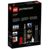 LEGO Architecture Chicago skyline 21033 444 pieces item 6174056 box package back