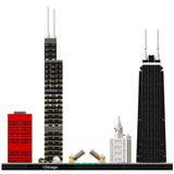 LEGO Architecture Chicago skyline 21033 444 pieces item 6174056 brick build front