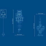 Lego Star Wars The Empire Strikes Back 40th Anniversary Bespin Duel diagram