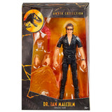 Mattel Jurassic Park Amber Collection Doctor Ian Malcolm Jeff Goldblum Box Package front