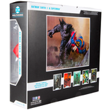 Mcfarlane Toys DC Multiverse Batman Earth-1 Devastator vs Superman 2-pack box package back