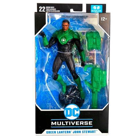 Mcfarlane Toys DC Multiverse Green Lantern John Stewart Rebirth box package front