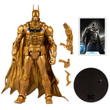 McFarlane Toys DC Multiverse Platinum Edition Batman arkham knight bronze chase variant action figure toy accessories