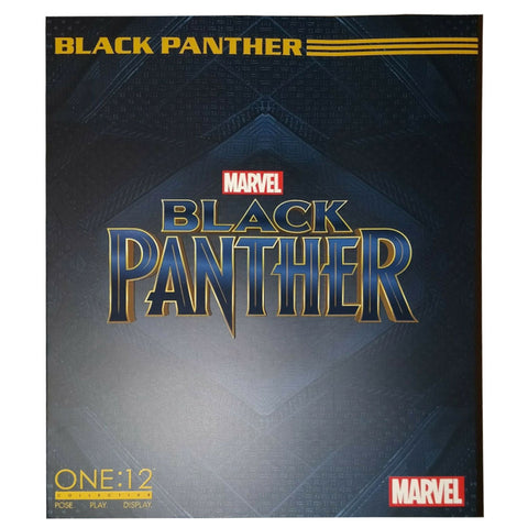 Mezco one 12 Collective Marvel Black Panther Chadwick Boseman Box package front