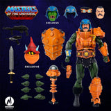 Mondo MOTU Masters of the Universe Man-at-arms heroic master of weapons exclusive accessories included