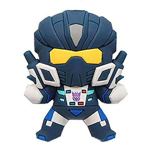 Monogram Transformers Barricade Chase 3D Foam Bag Clip Toy