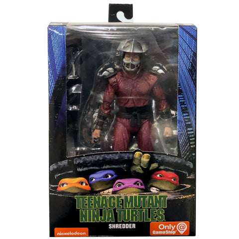 NECA TMNT Teenage Mutant Ninja Turtles 90s Movie Shredder Box Package Front
