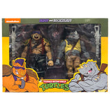 NECA TMNT teenage mutant ninja turtles cartoon bebop and rocksteady 2pack target exclusive second run box package front