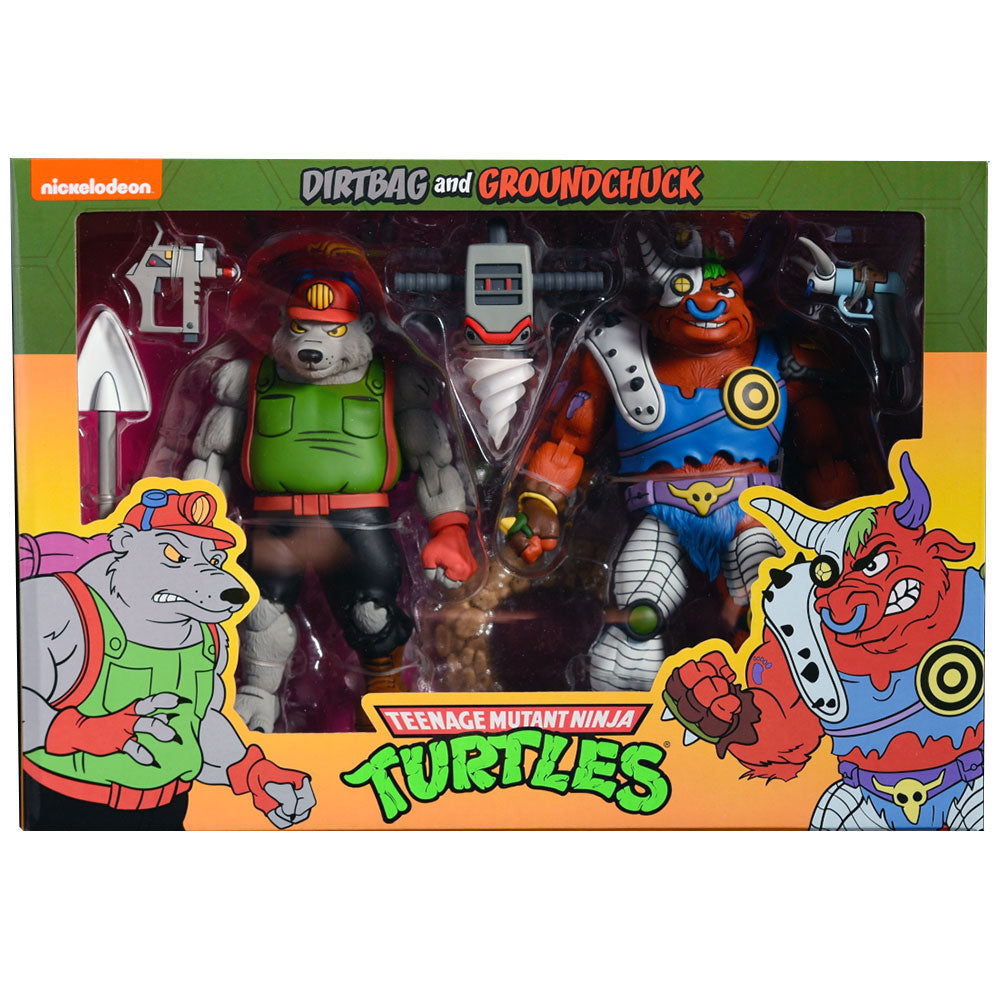 NECA Teenage Mutant Ninja Turtles Dirtbag and Groundchuck - 2-Pack