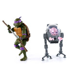 NECA TMNT Teenage Mutant Ninja Turtles Donatello vs. Krang two-pack Target exclusive Box Package Front