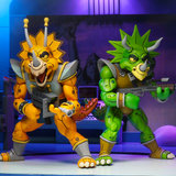 NECA TMNT Teenage Mutant Ninja Turtles Cartoon Zarax Zork 2-pack action figure toys accessories pose