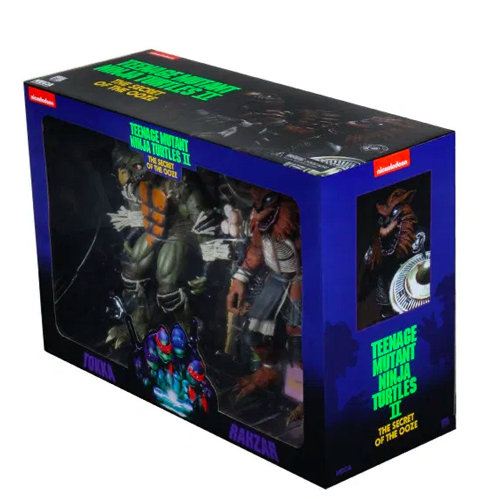 NECA Teenage Mutant Ninja Turtles Movie TMNT 2 Tokka & Razhar 2-pack –  Collecticon Toys