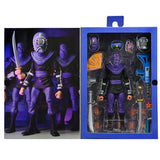 NECA TMNT Trouble's Afoot Ultimate Foot Soldier box package open