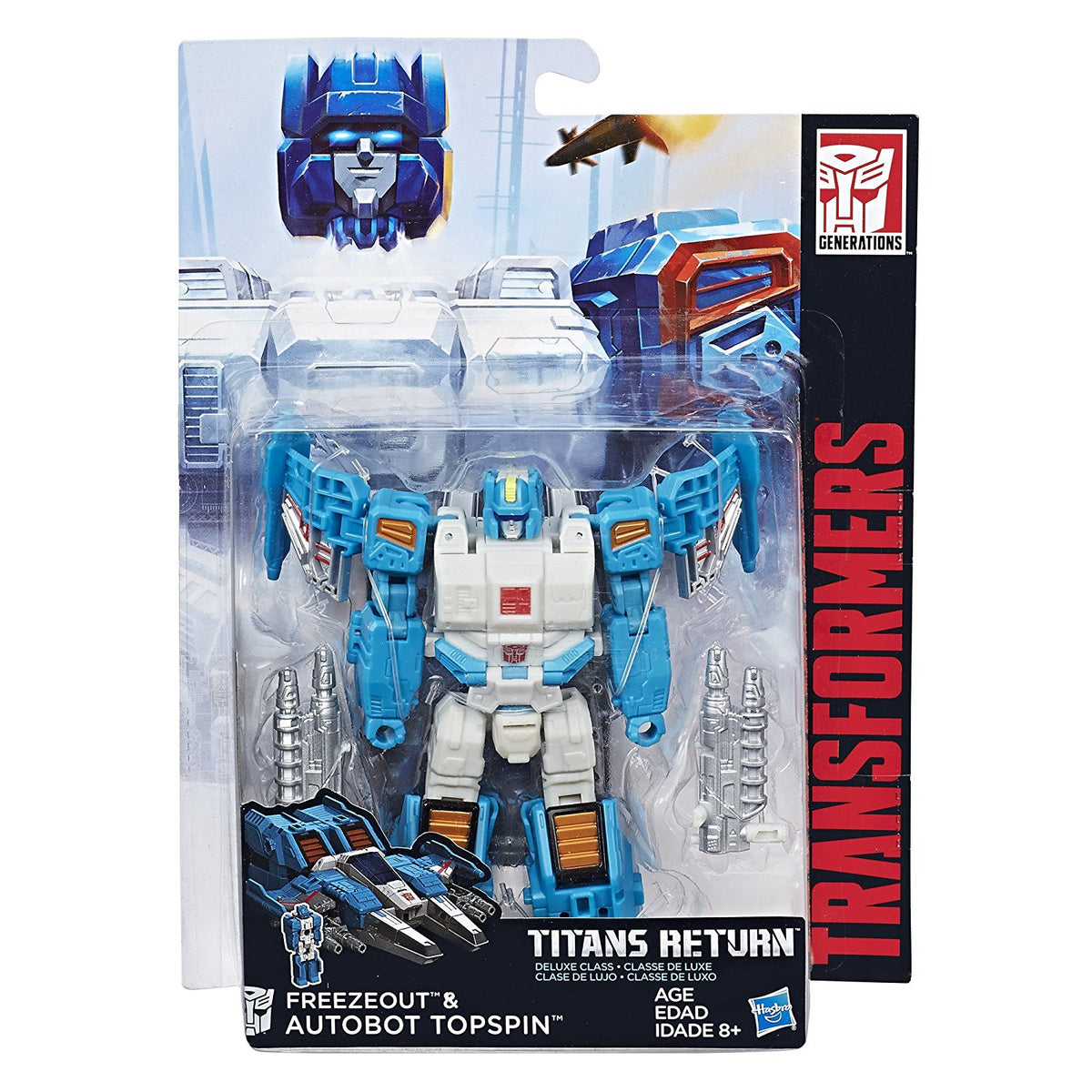 Buy Transformers Titans Return Topspin & Freezeout Toy - Deluxe