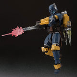 Bandai S.H. Figuarts Heavily Armored Mandalorian Japan Action Figure Toy Jetpack blast effects