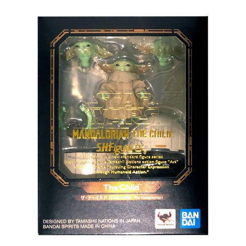 Bandai S.H. Figuarts Star Wars Mandalorian The Child Baby Yoda box package front