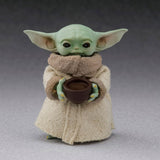 Bandai S.H. Figuarts Star Wars Mandalorian The Child Baby Yoda Action Figure Toy Japan Bowl
