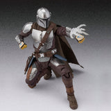 Bandai S.H. Figuarts The Mandalorian Beskar Armor Action Figure Toy Japan wrist weapon
