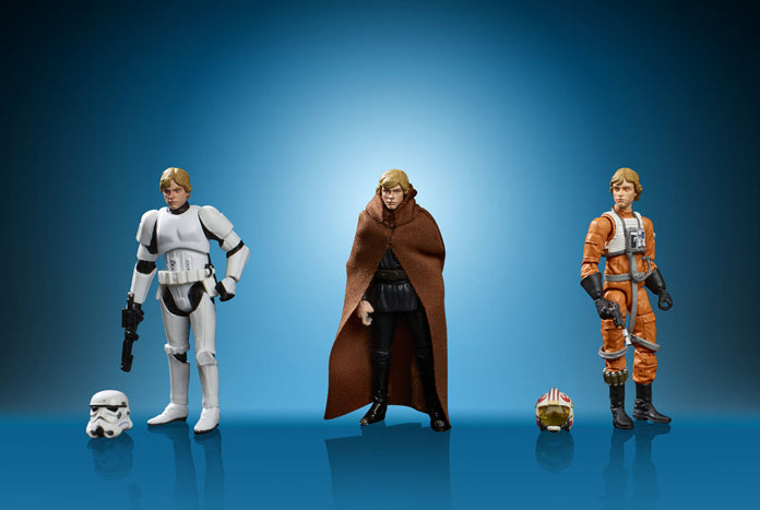 Hasbro Star Wars The Vintage Collection Episode IV A New Hope Luke Skywalker Red 5 Xwing 3.75-in Action Figure