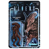 Super 7 Aliens Reaction Alien Warrior Dusk brown box package front
