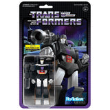 Super 7 Reaction Transformers Micro Change MC-12 Gun Robo P-38 Black Megatron Box Package Front