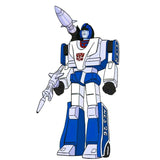 Reaction Super 7 G1 Transformers Mirage artwork not real