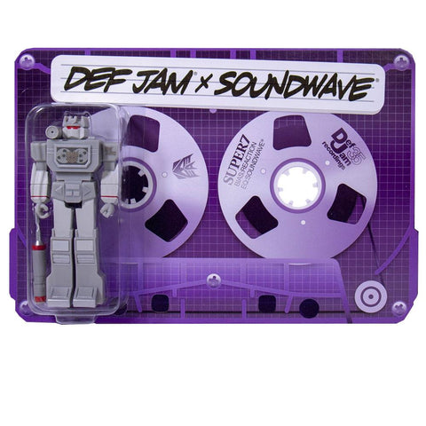 Def Jam Transformers G1 Soundwave Exclusive reAction box package