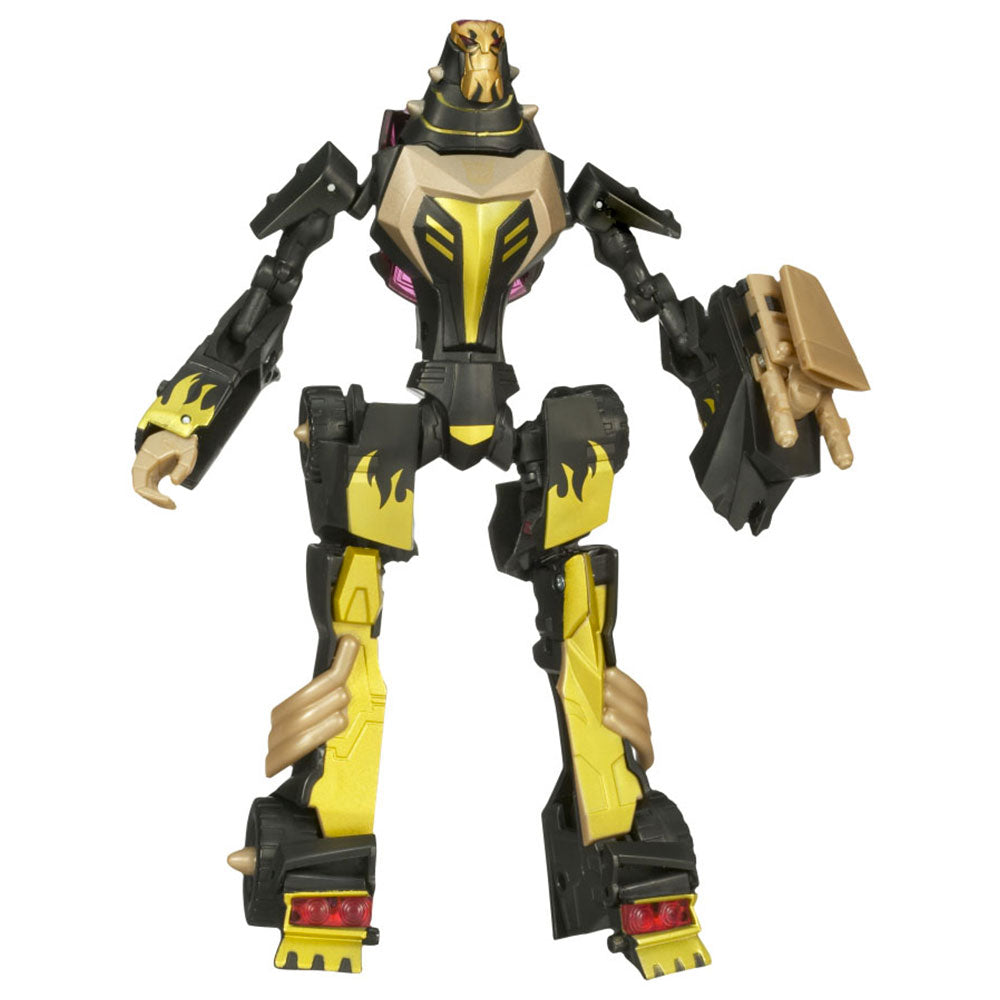 Transformers Animated Deluxe Decepticon Blazing Lockdown Action