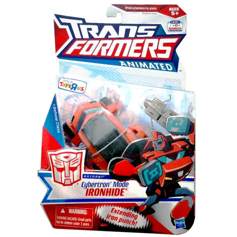 Transformers Animated Deluxe Cybertron Mode Ironhide Toysrus Exclusive MISB package