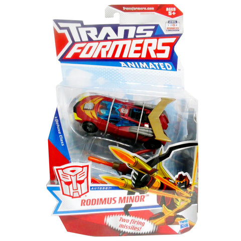 Transformers Animated Deluxe Rodimus Minor Autobot Package