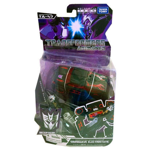 Transformers Animated TA-47 Soundwave Electrostatic - Deluxe