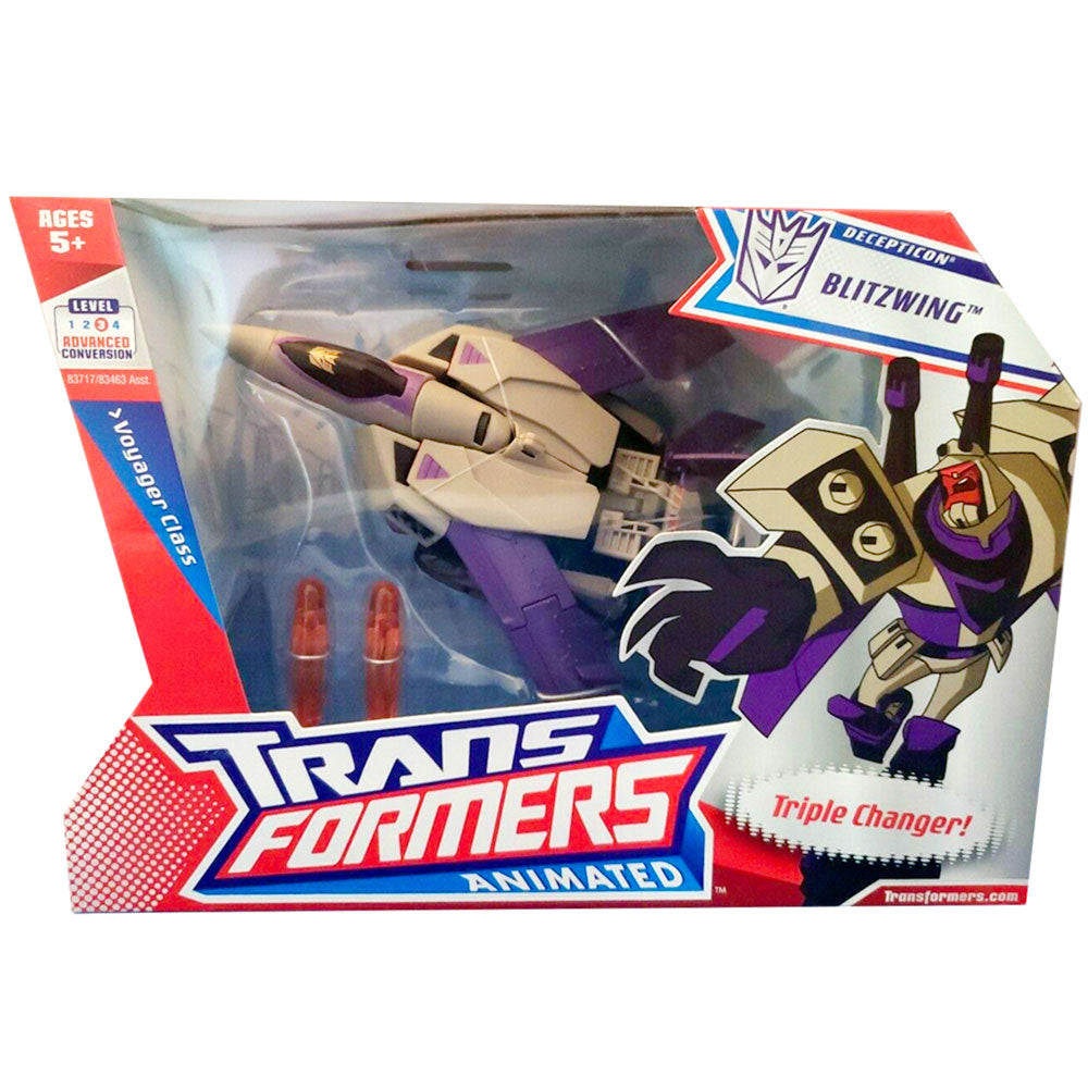 Buy Transformers Animated Voyager Decepticon Blitzwing Triple